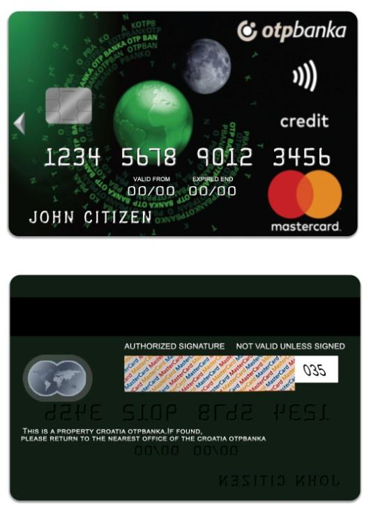 Croatia OTP Banka Standard credit Mastercard